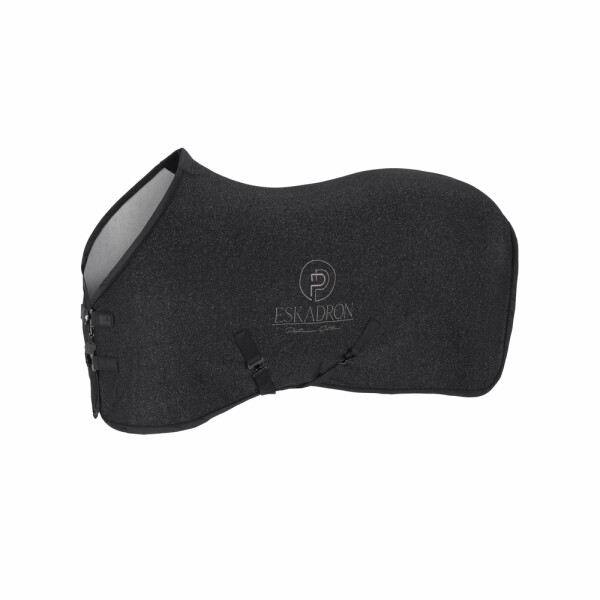 Eskadron Abschwitzdecke Jersey Sparkle Platinum 26 S/S, black, M