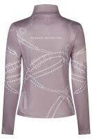 Pikeur Zip Print Shirt Selection HW26, ash mauve, 40